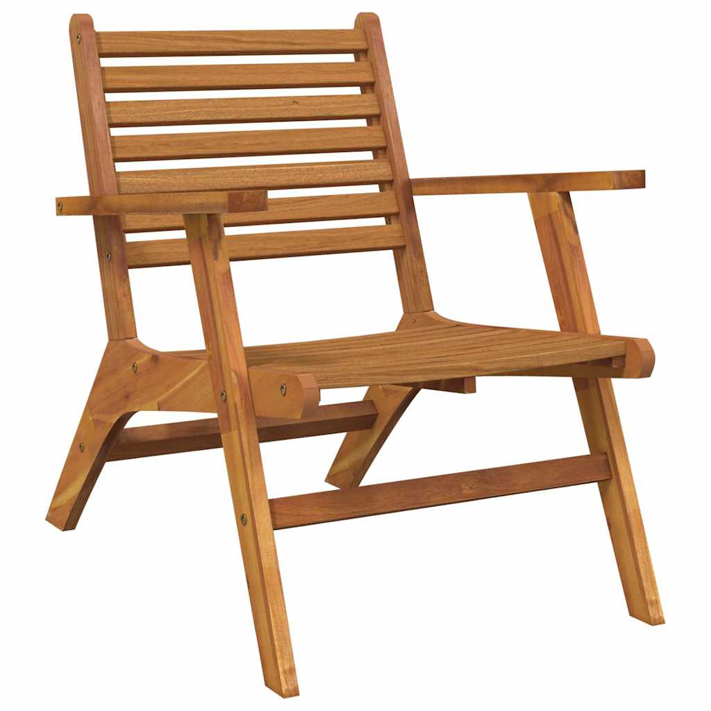 Cadeiras de jardim 2 pcs madeira de acácia maciça