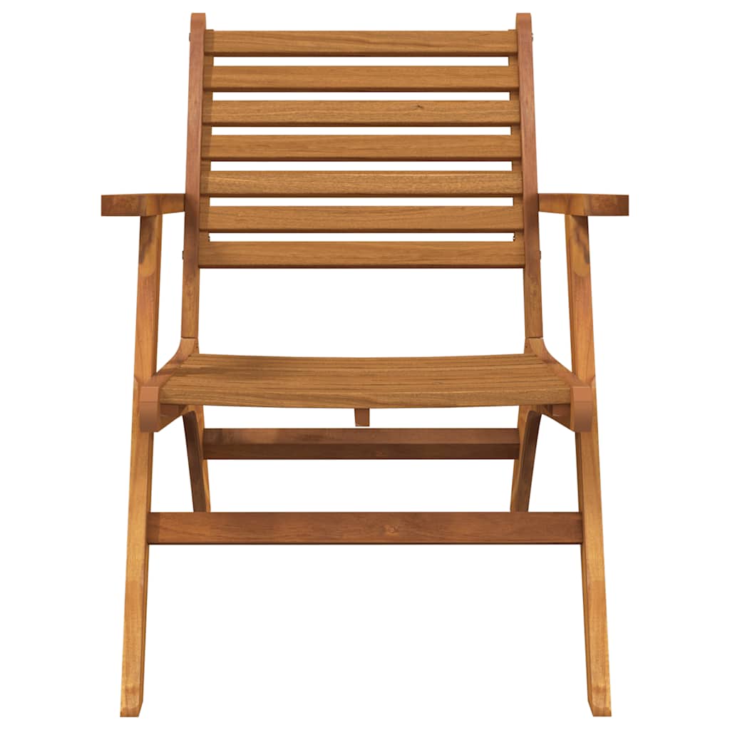 Cadeiras de jardim 2 pcs madeira de acácia maciça
