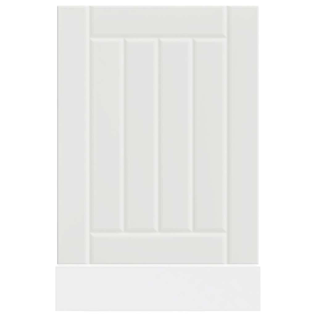 Painel máquina lavar louça lucca branco derivados de madeira