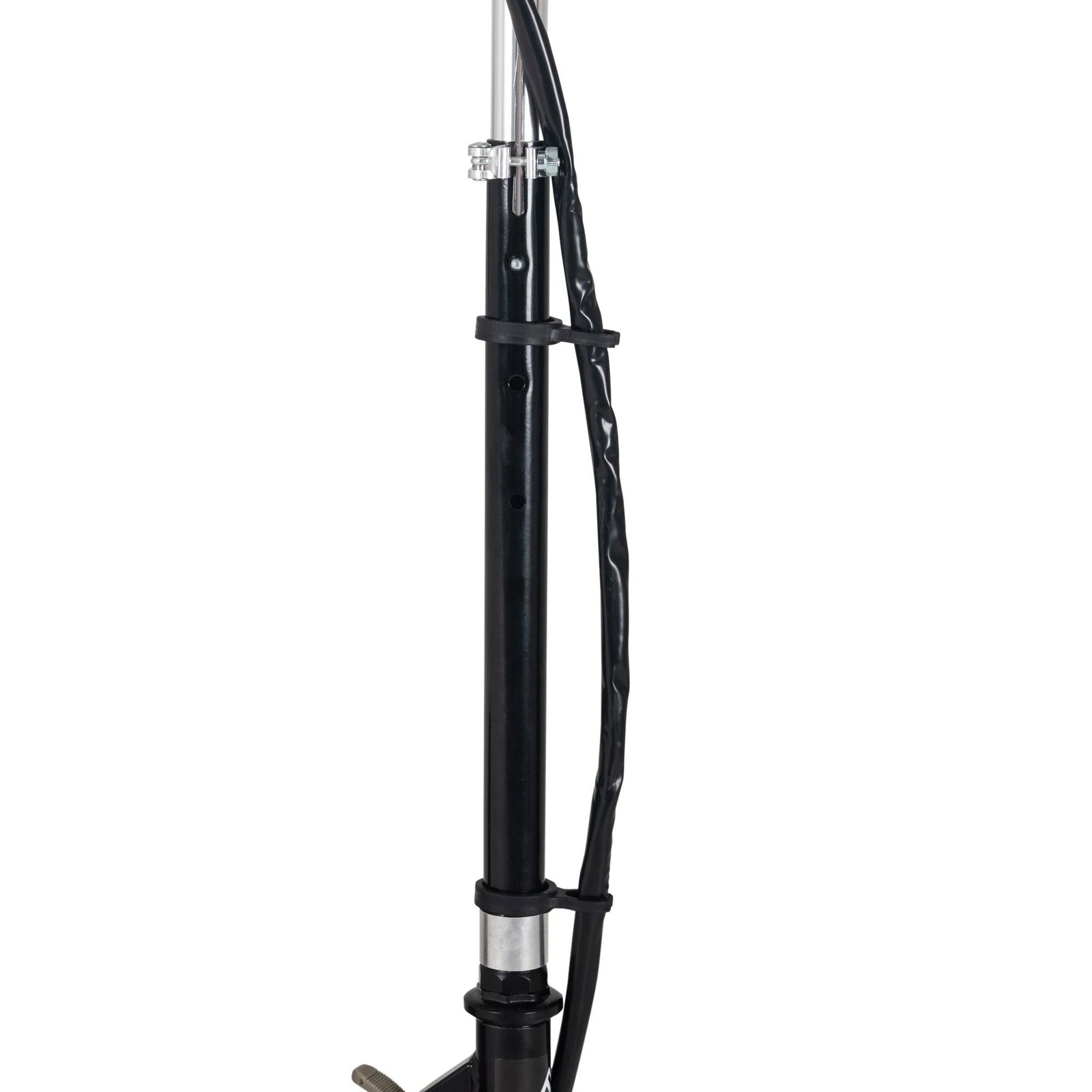 Trotinete Elétrico Dobrável para Crianças de 7-14 anos Suporta até 50kg com Altura Ajustável 75x36x82-93cm Preto