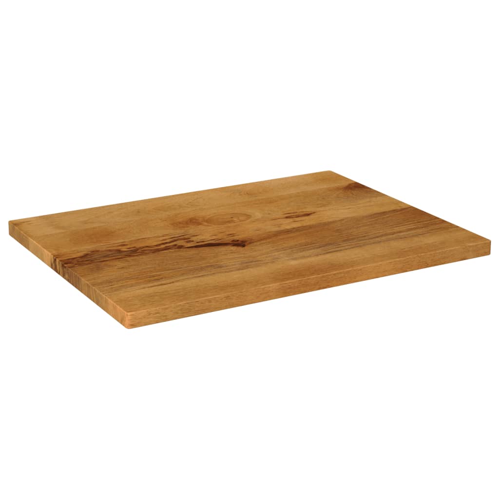Tampo de mesa retangular 80x50x2,5 cm mangueira maciça