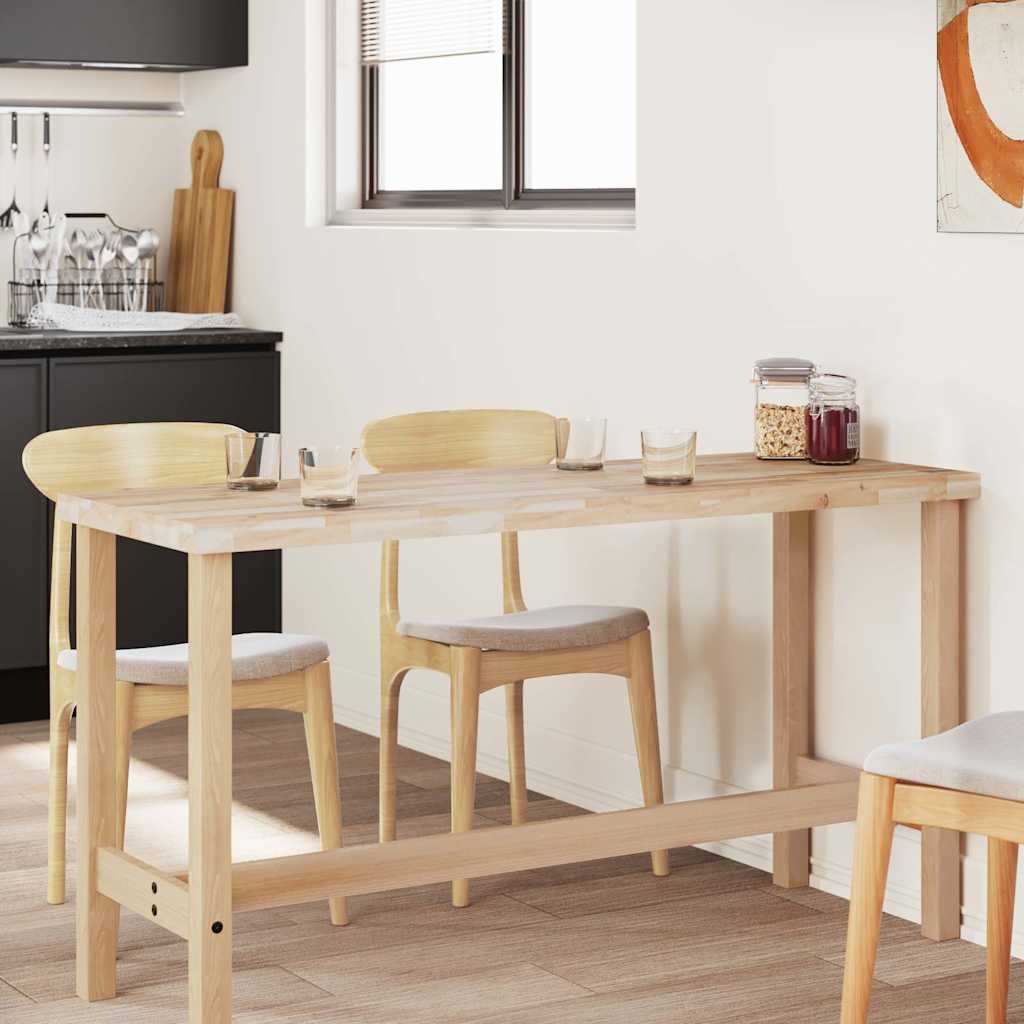 Tampo de mesa retangular 120x50x4 cm madeira de acácia maciça