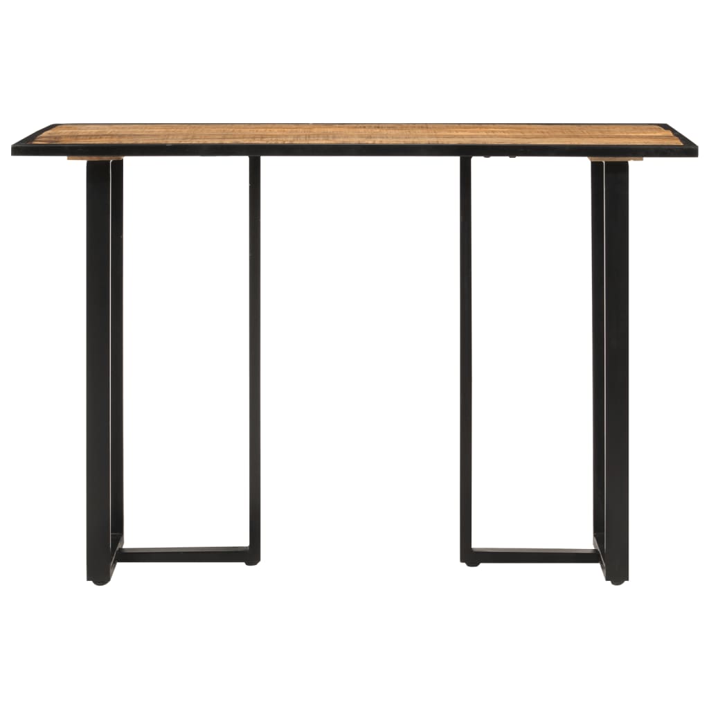 Mesa de jantar 110x55x75,5 cm madeira de mangueira maciça