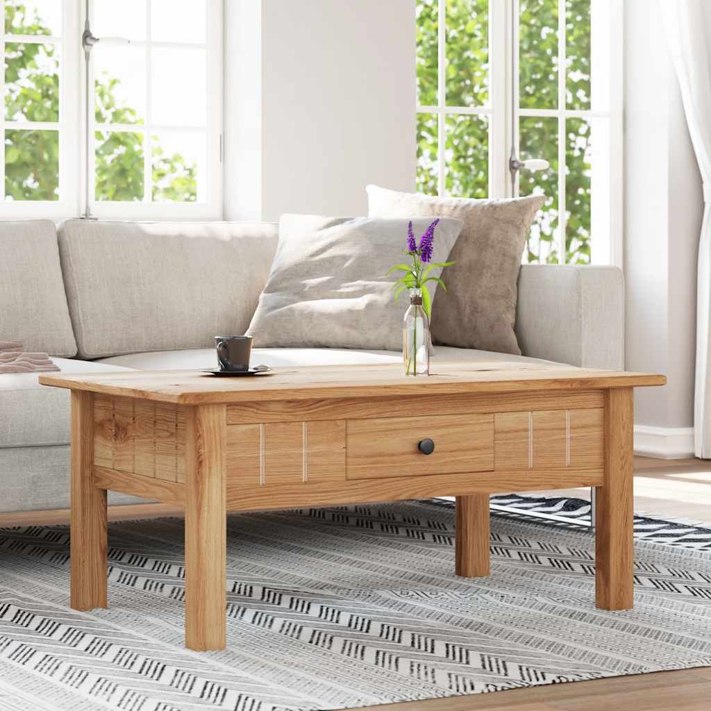 Mesa de centro 100x60x43,5 cm pinho maciço panama