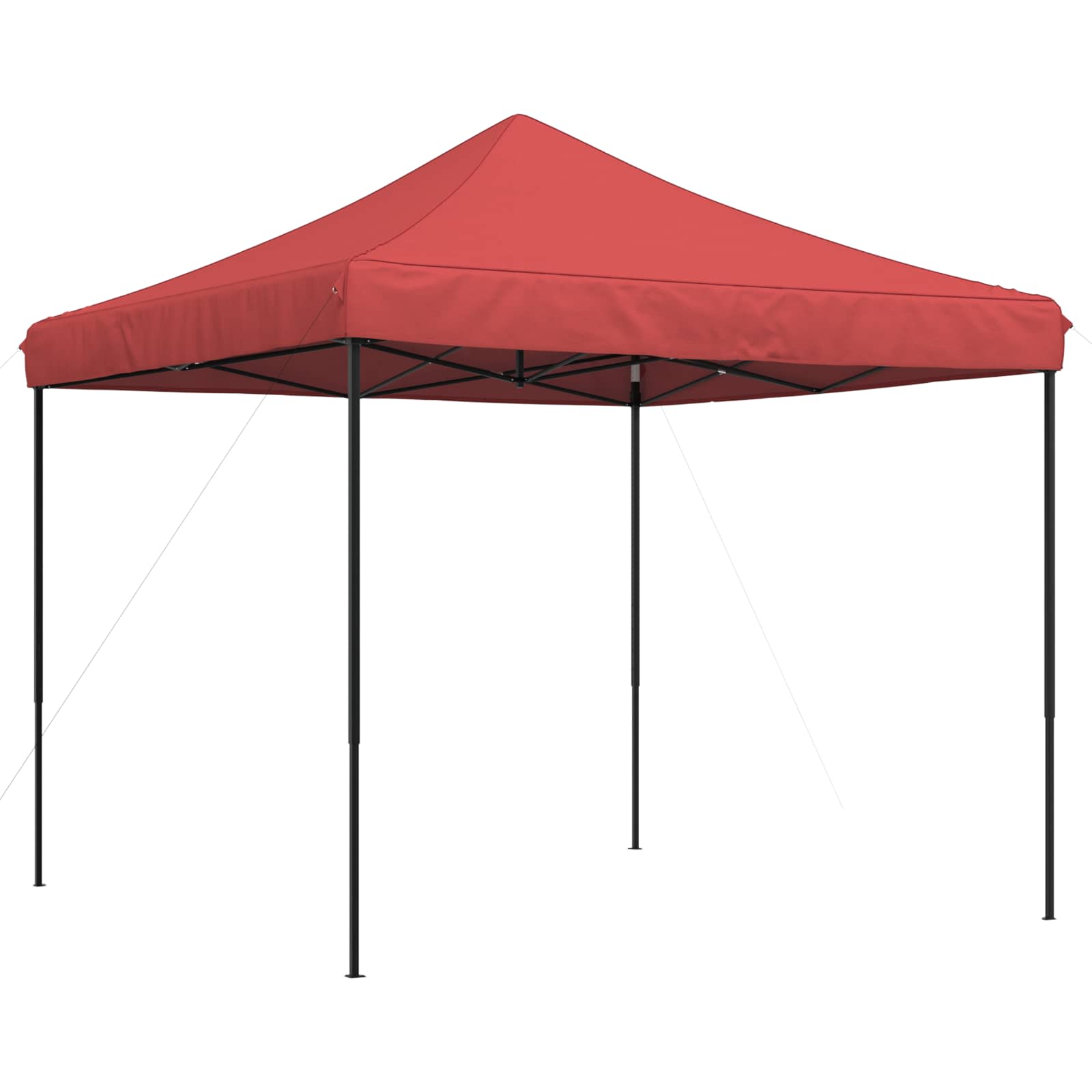 Tenda de festa borgonha 292 x 292 x 315 cm tecido oxford