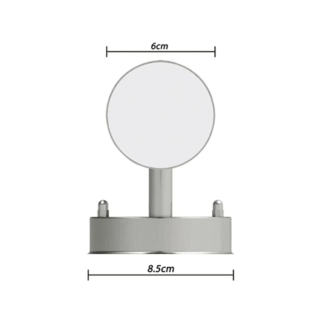 Conjunto de 2 luminárias de parede externas com detector de movimento em aço inoxidável