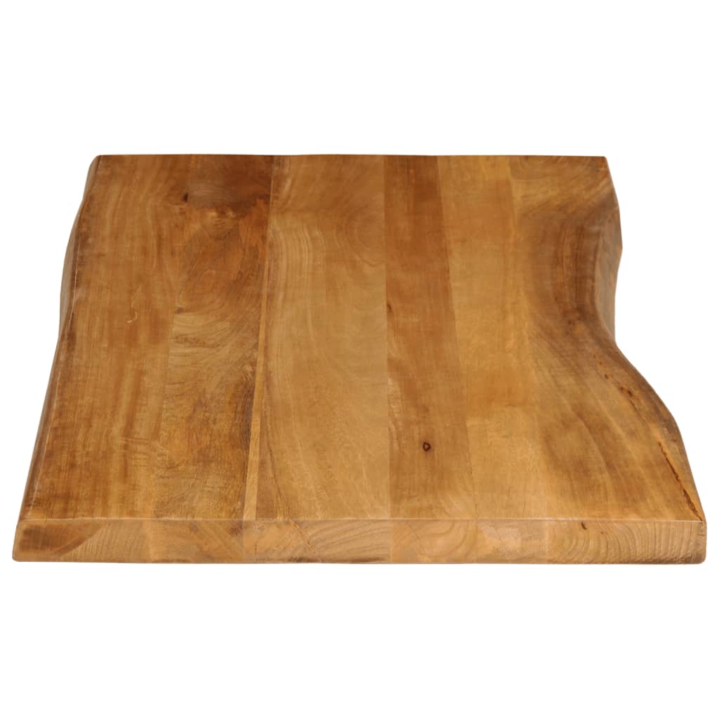 Tampo de mesa c/ borda viva 100x60x3,8 cm mangueira maciça