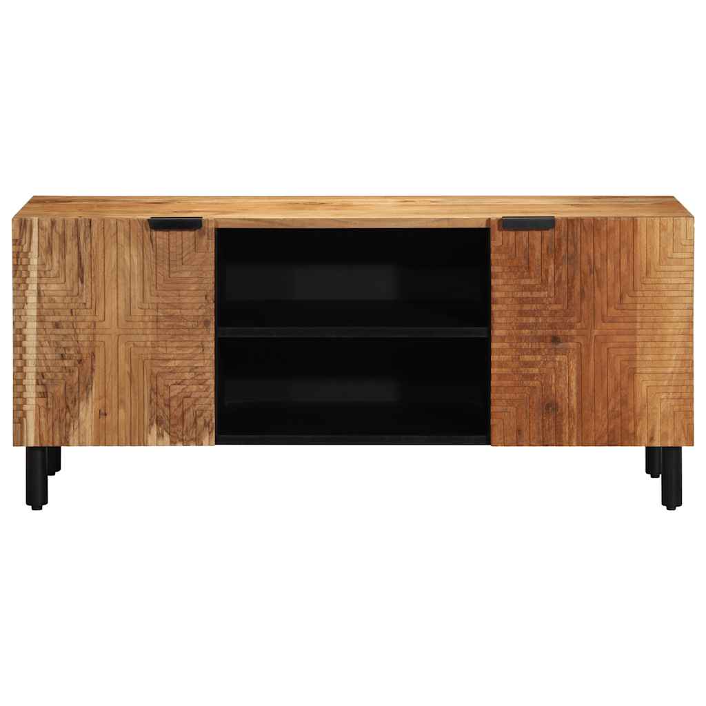 Móvel para TV 105x33x46 cm em madeira maciça de acácia