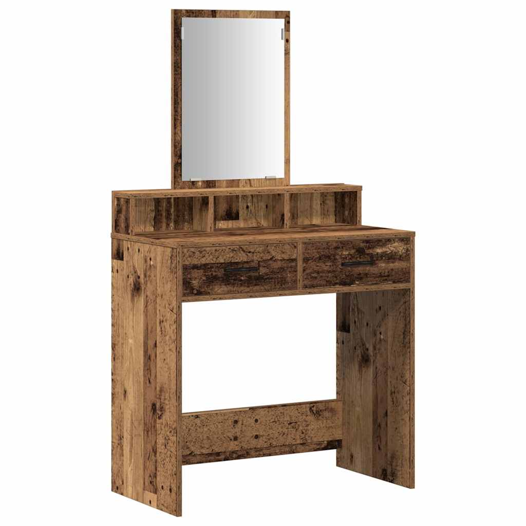 Mesa de vestir madeira antiga 79 x 41 x 140 cm