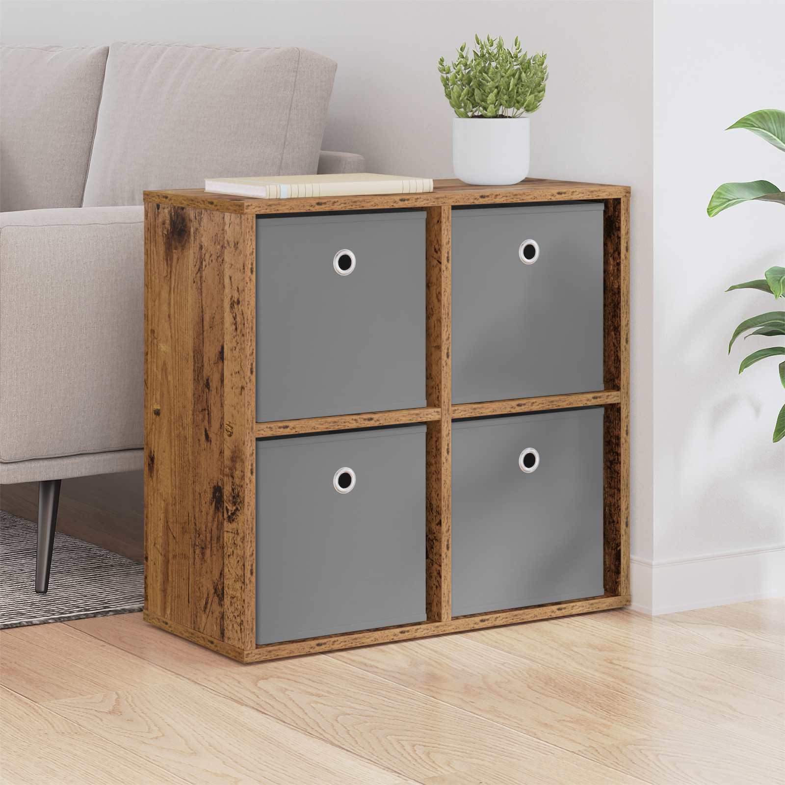 Buffet com gaveta madeira antiga 59,5 x 27 x 57 cm