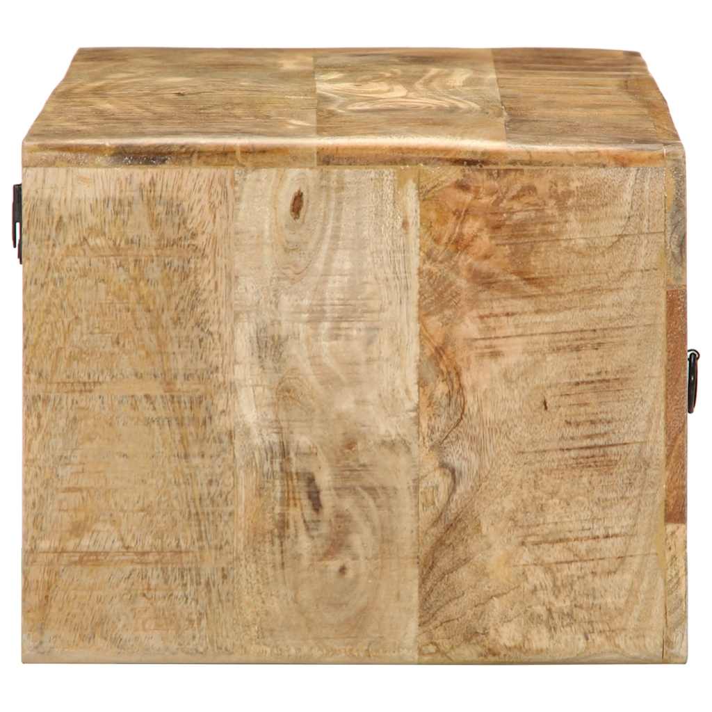 Armário de TV para parede 100x32x25 cm mangueira áspera maciça