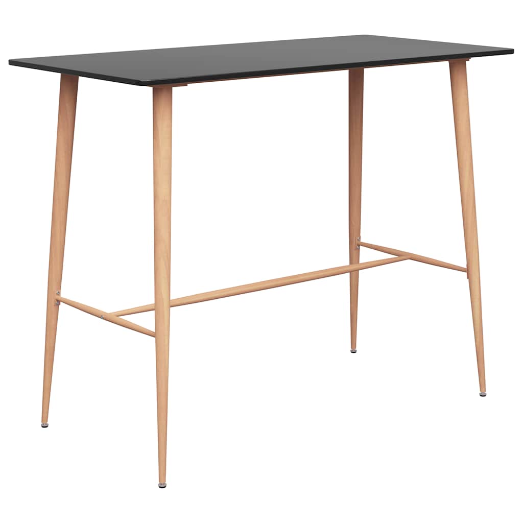 7 Pcs conjunto de bar preto