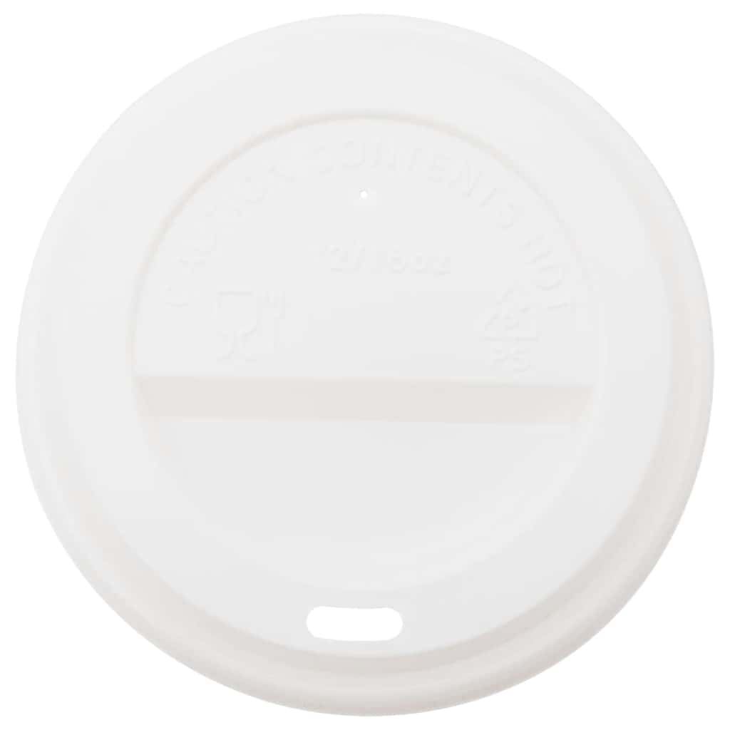 Copos de café de papel com tampas 1000 pcs 16oz 400ml