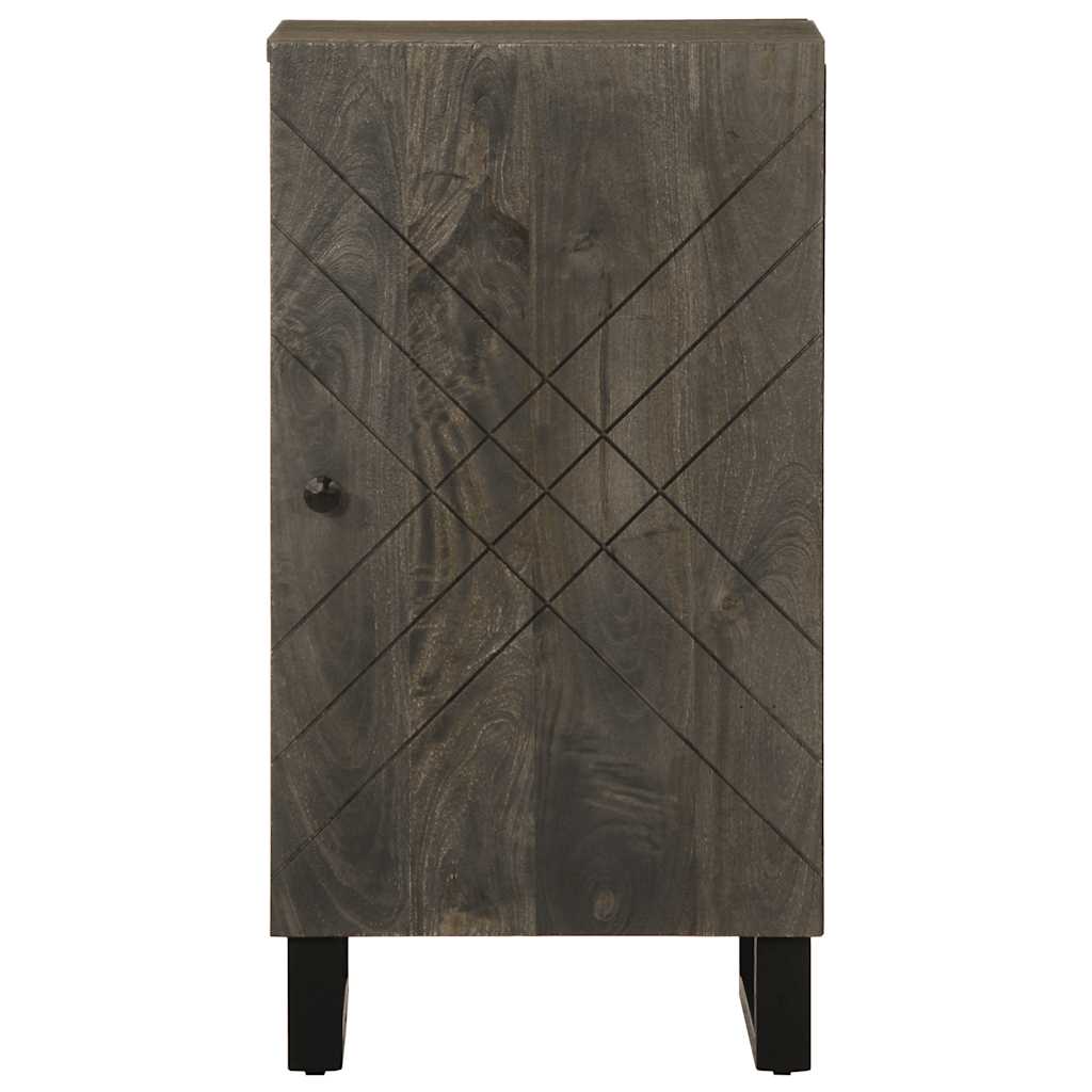 Aparador 40x33x75 cm madeira maciça manga preto