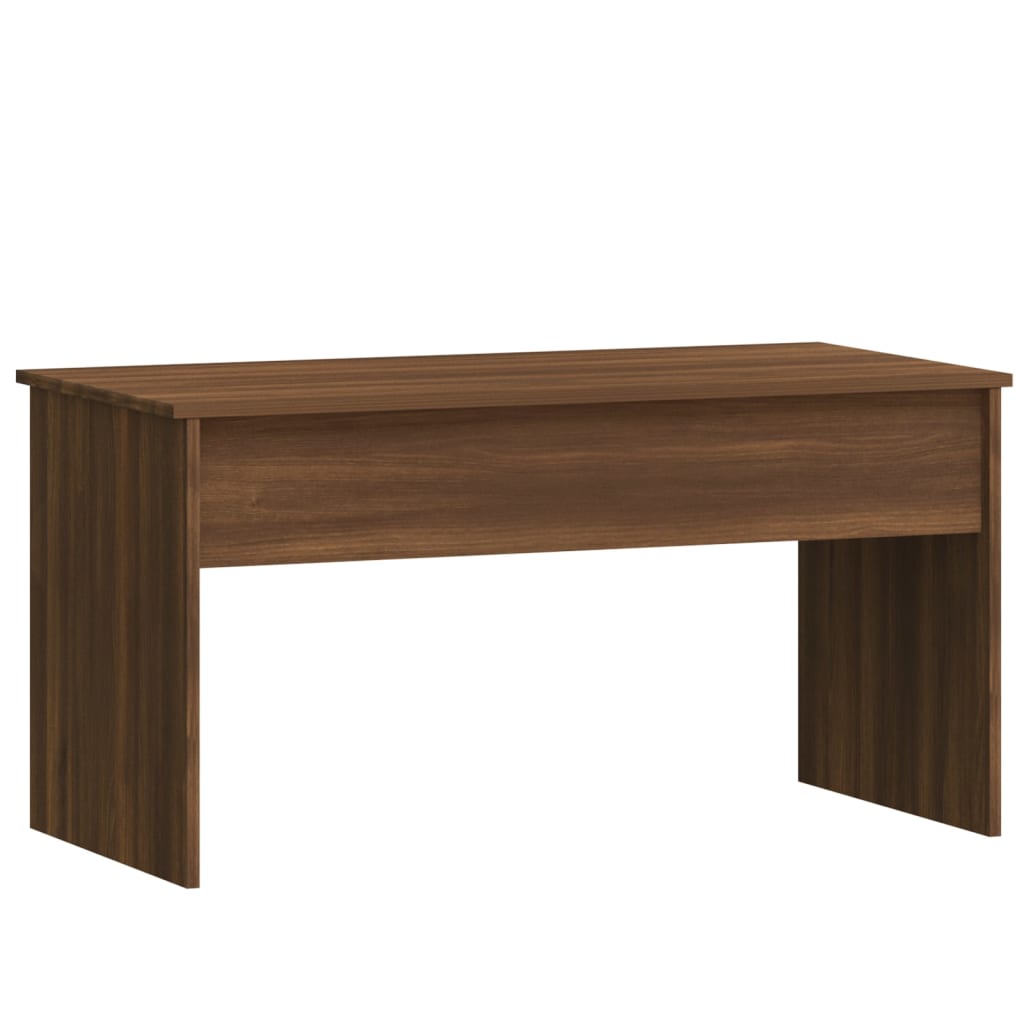 Mesa centro 102x50,5x52,5 madeira processada carvalho castanho