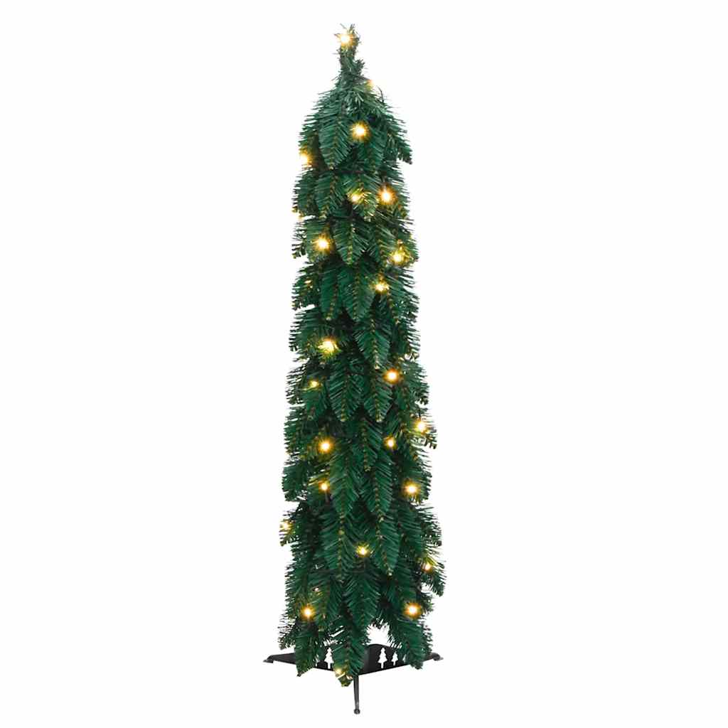 Árvore de natal artificial pré-iluminada com 45 luzes LED 90 cm