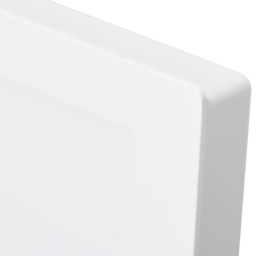 Habitáculo chuveiro c/ 3 compartim. 41x99x9 cm branco brilhante
