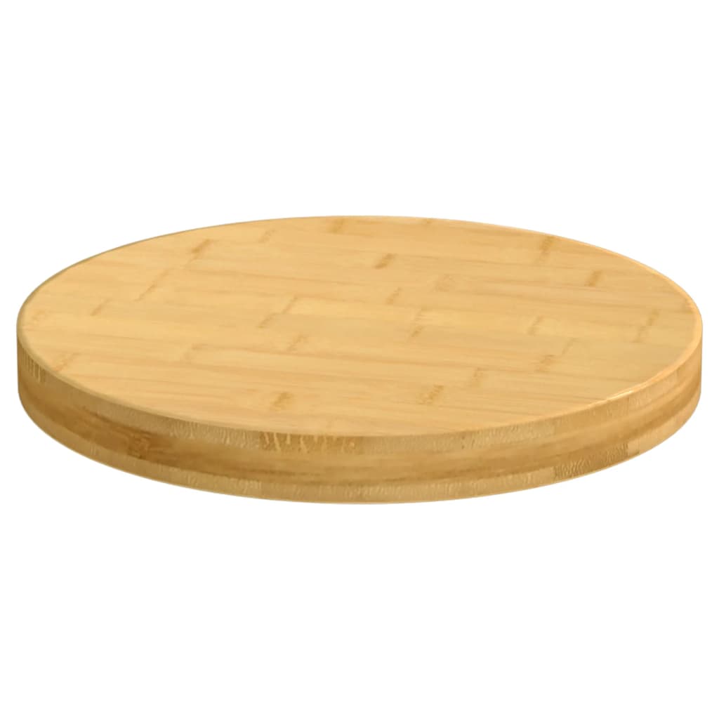 Tampo de mesa ø40x4 cm bambu
