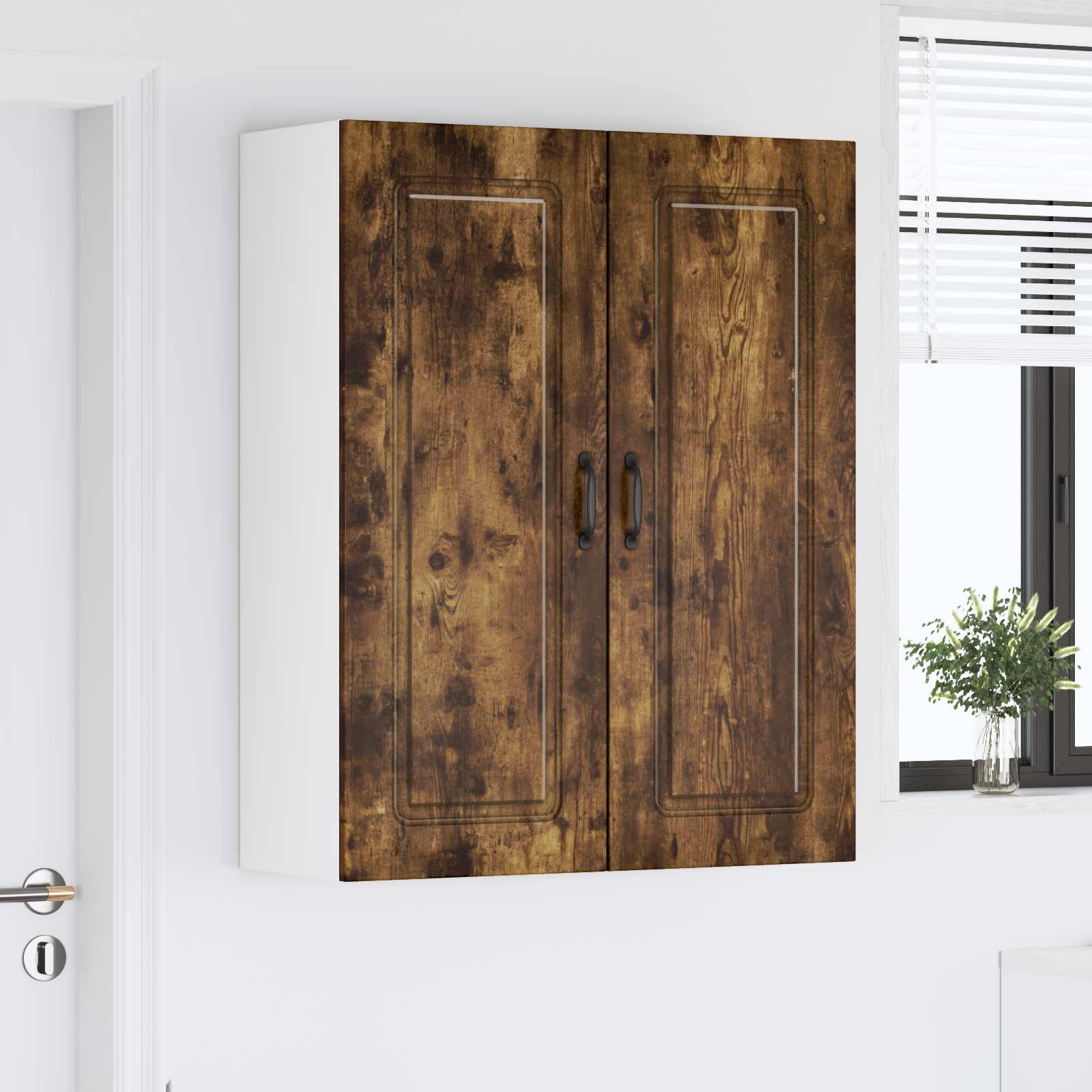 Painel de lava-louça kalmar carvalho defumado 80 x 31 x 100 cm