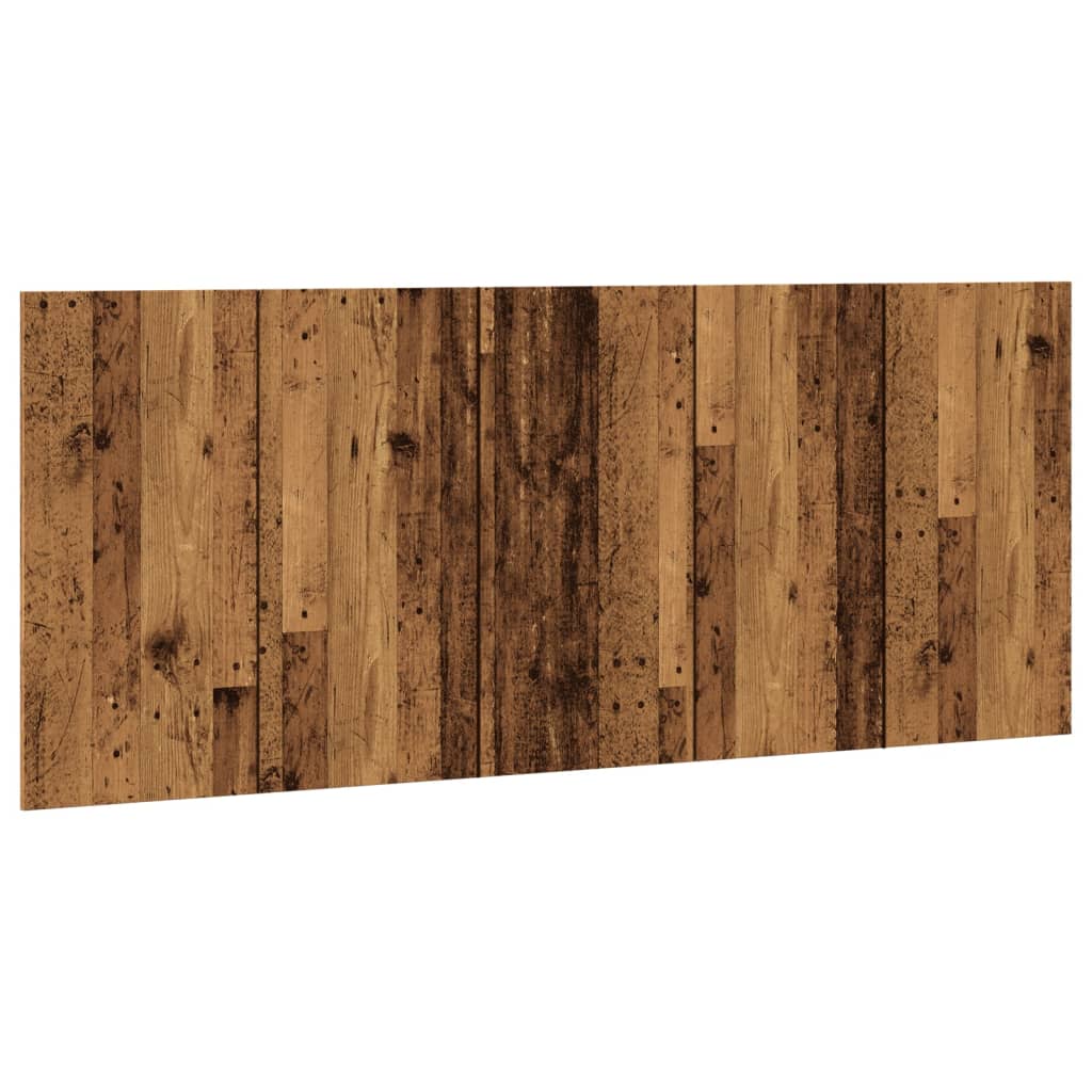 Cabeceira cama 200x1,5x80 cm derivados madeira madeira velha