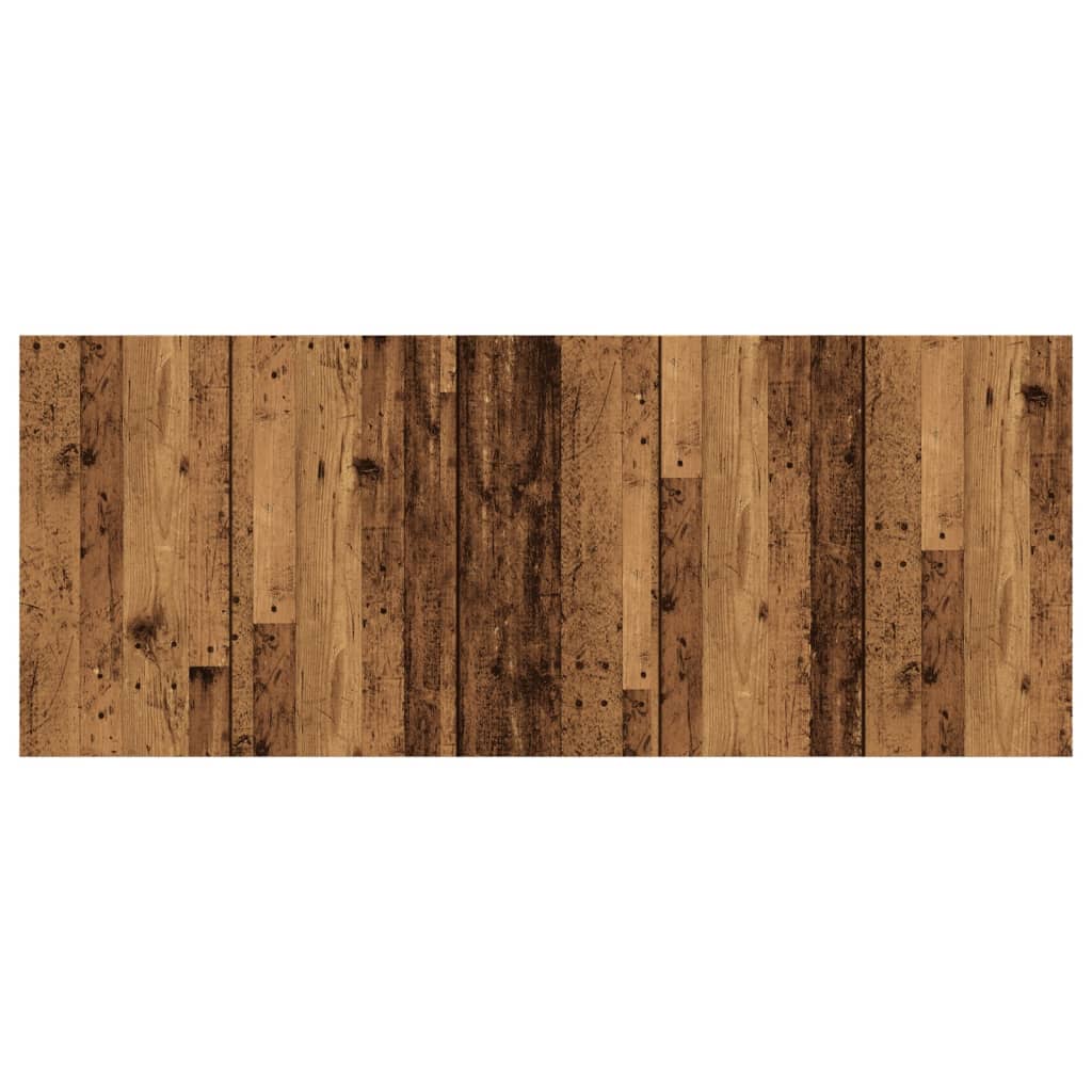 Cabeceira cama 200x1,5x80 cm derivados madeira madeira velha