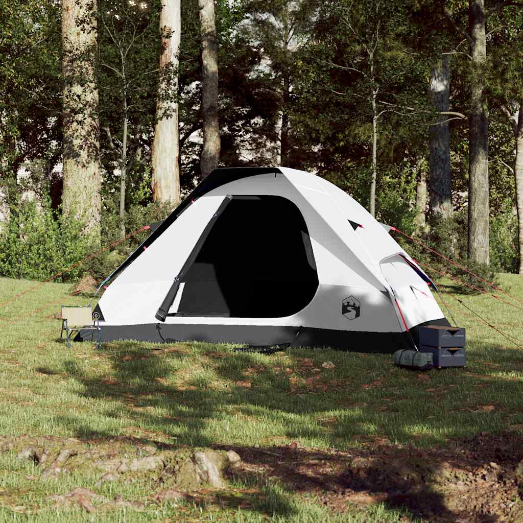 Tenda familiar cúpula p/ 6 pessoas opaca impermeável branco