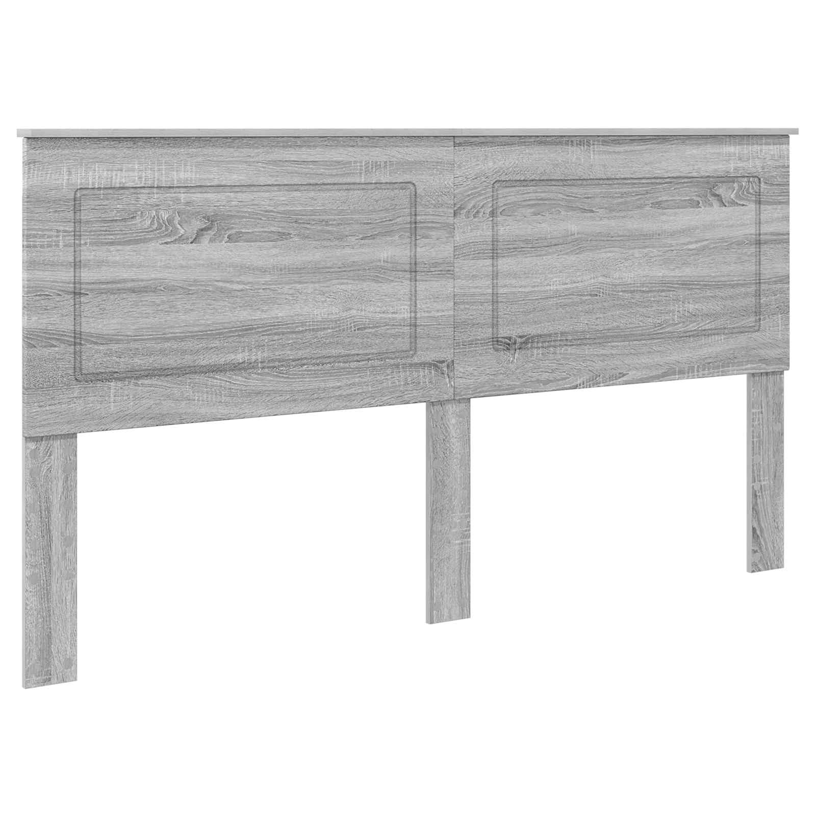 Cabeceira sonoma cinza 100 cm madeira engenheirada
