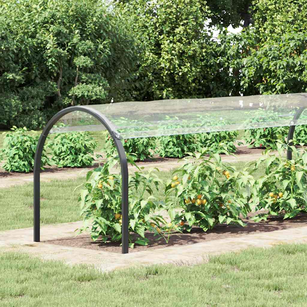 Encerado transparente com ilhós 1x6 m PVC