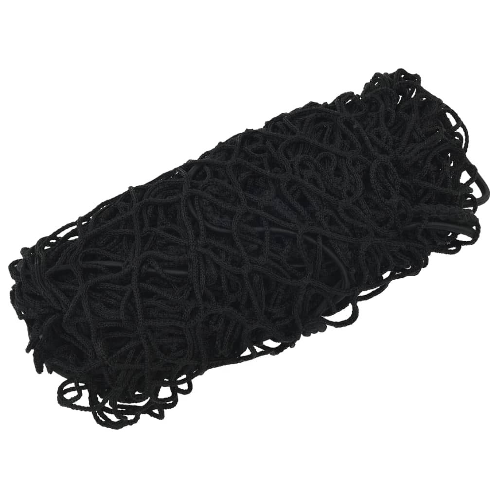 Rede para reboque com corda elástica 3x2 m PP preto