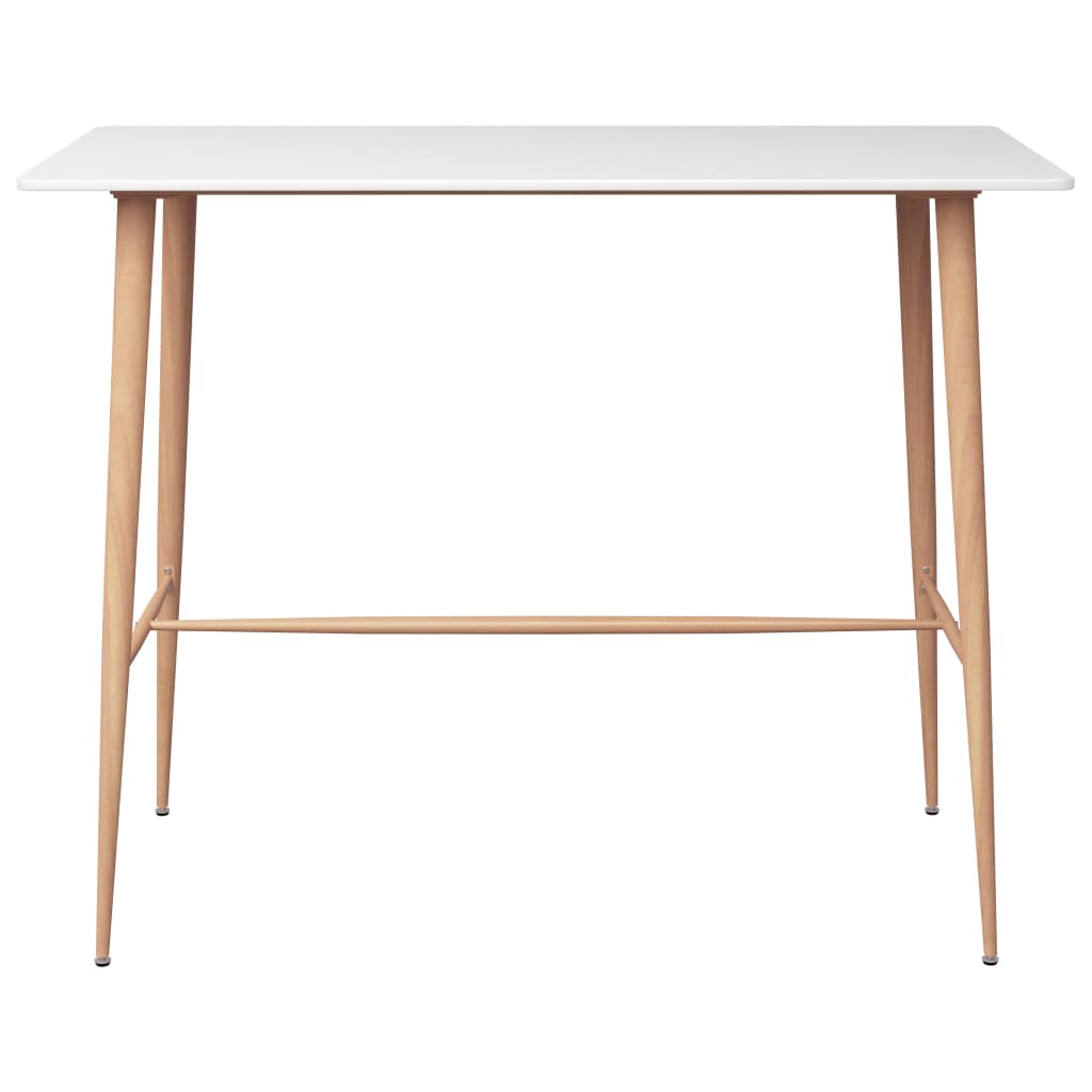 7 Pcs conjunto de bar branco