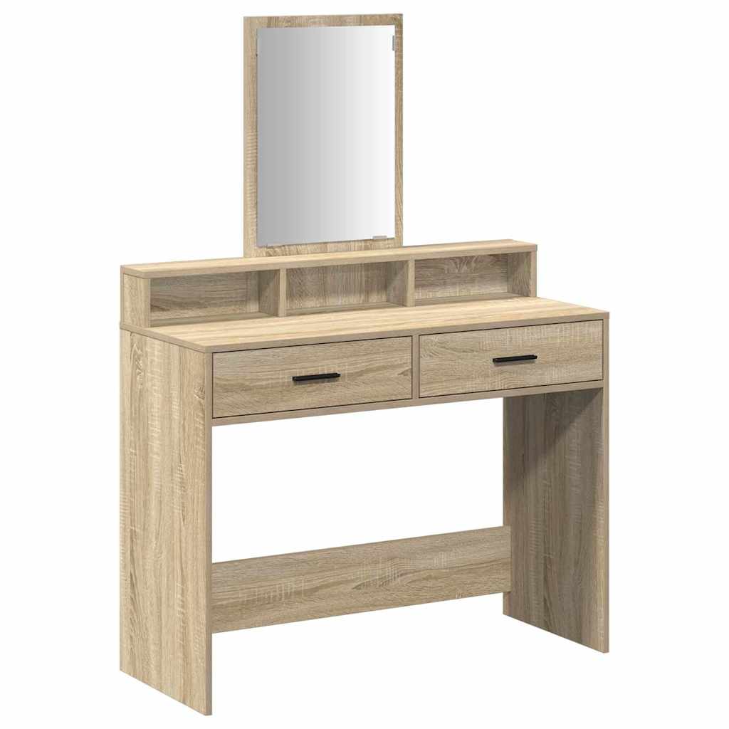 Mesa de vestir carvalho sonoma 100 x 41 x 140 cm