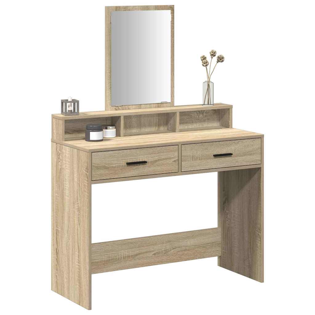 Mesa de vestir carvalho sonoma 100 x 41 x 140 cm