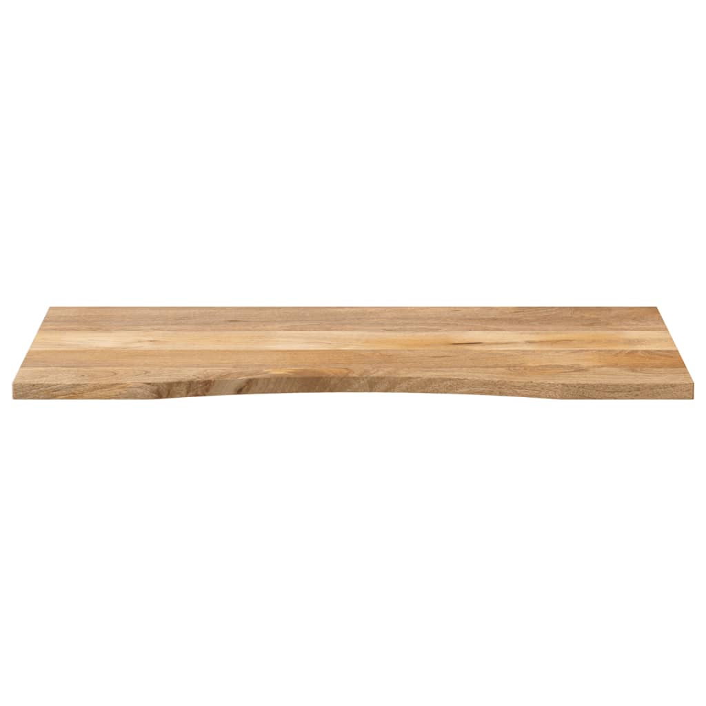 Tampo de mesa com curva 110x50x2,5 cm mangueira áspera maciça