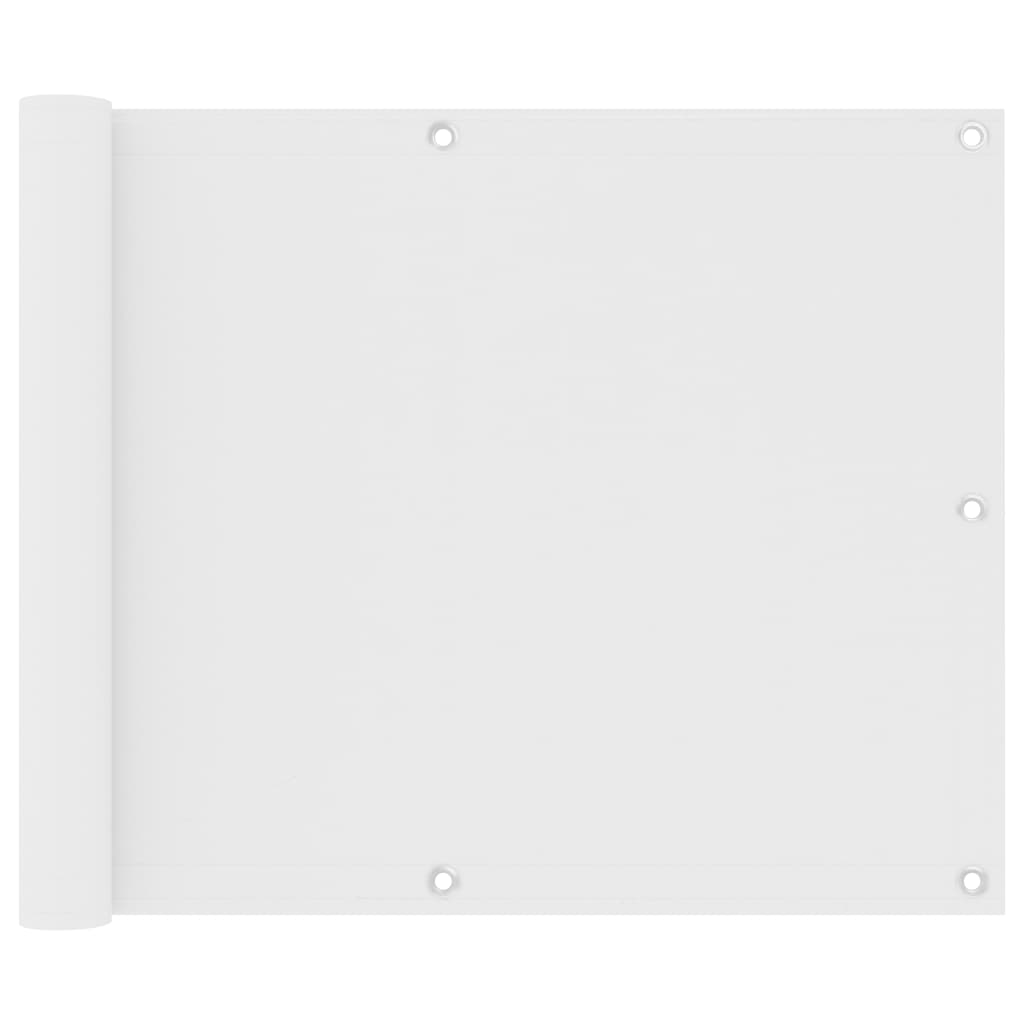 Tela de varanda 75x400 cm tecido oxford branco