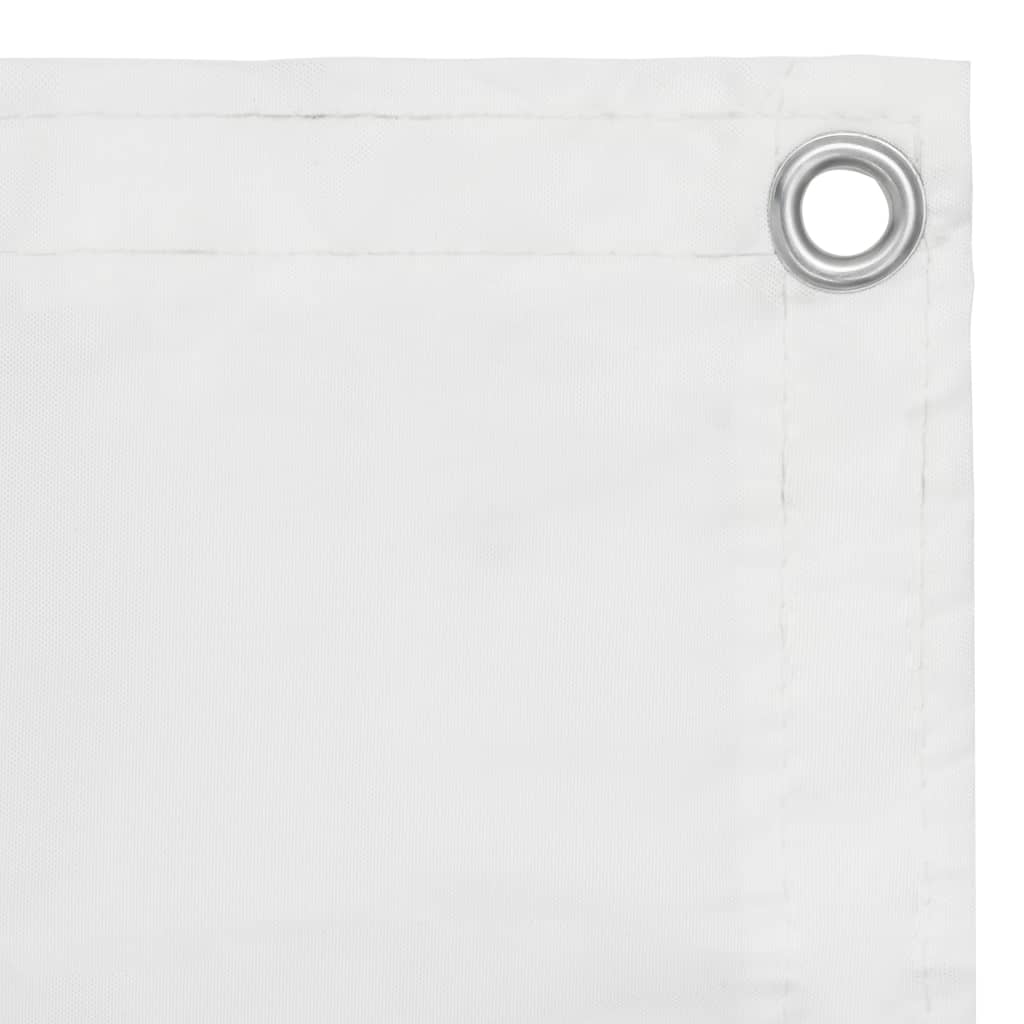 Tela de varanda 75x400 cm tecido oxford branco