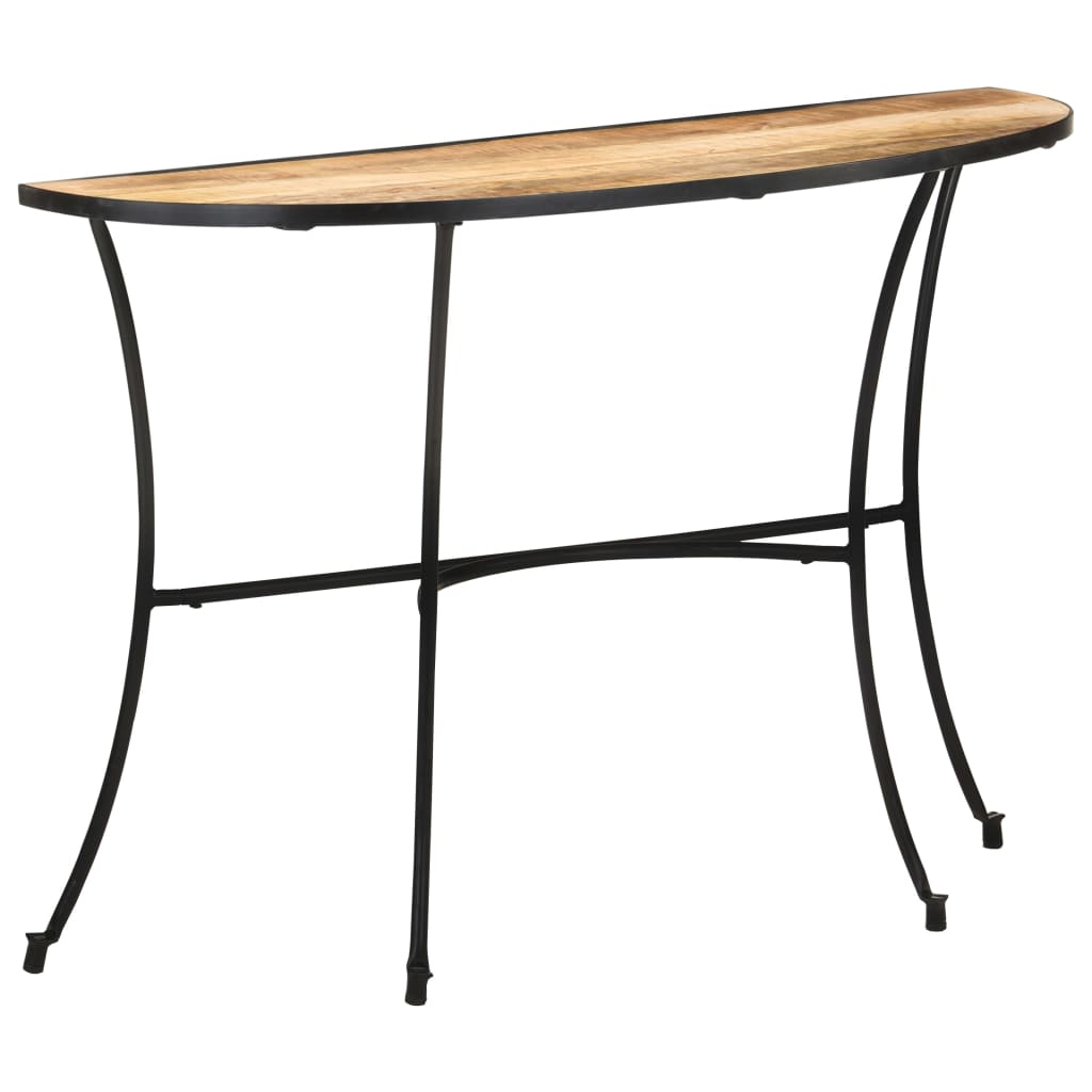 Mesa de apoio 110x40x77 cm madeira de mangueira maciça