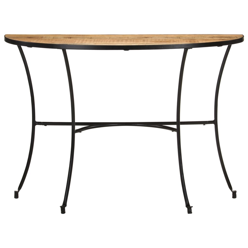 Mesa de apoio 110x40x77 cm madeira de mangueira maciça