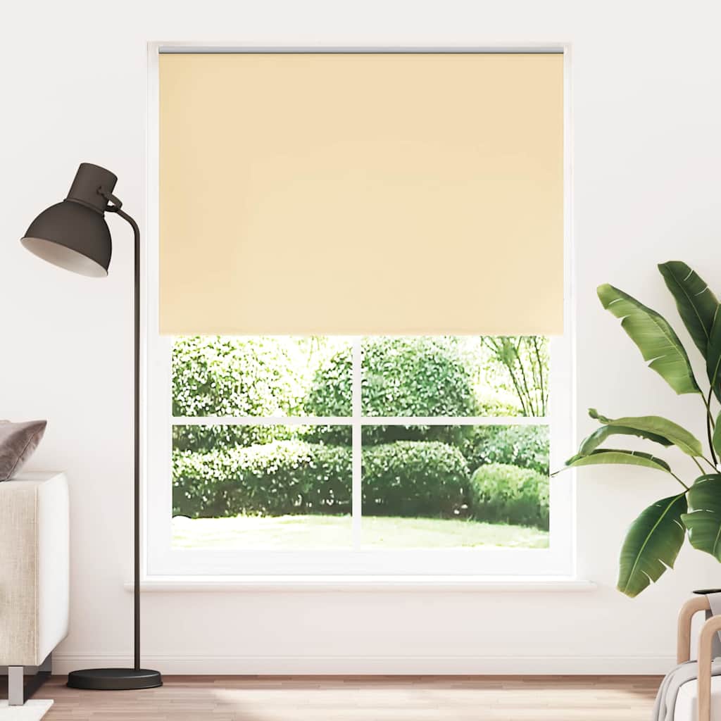 Cortina de rolo blackout, 164,4 x 230 cm, largura do tecido 160 cm, bege