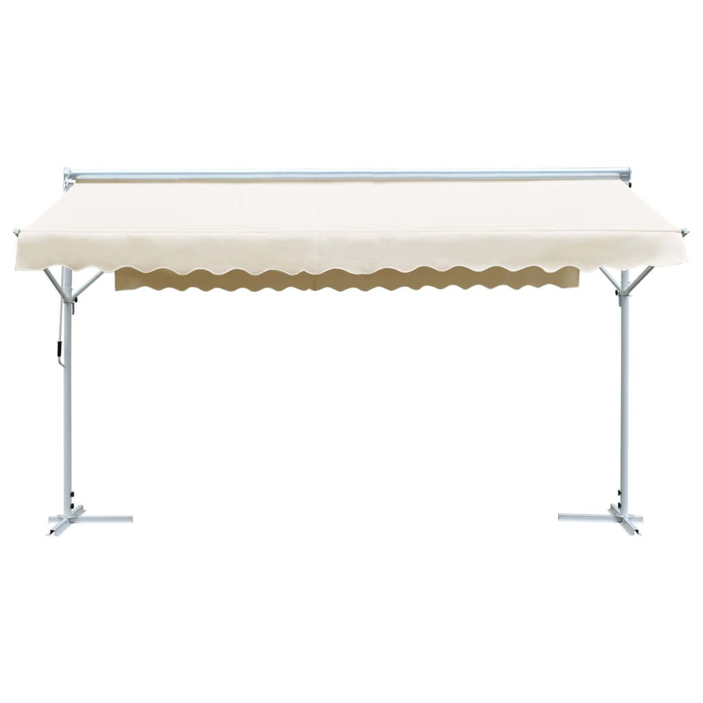 Toldo de pé 500x300 cm creme