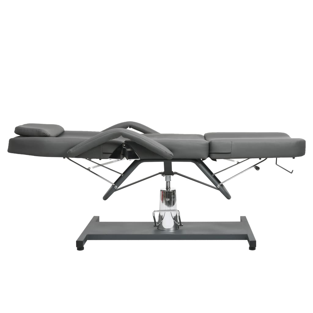 Mesa de massagens 180x62x (87-112) cm cinzento