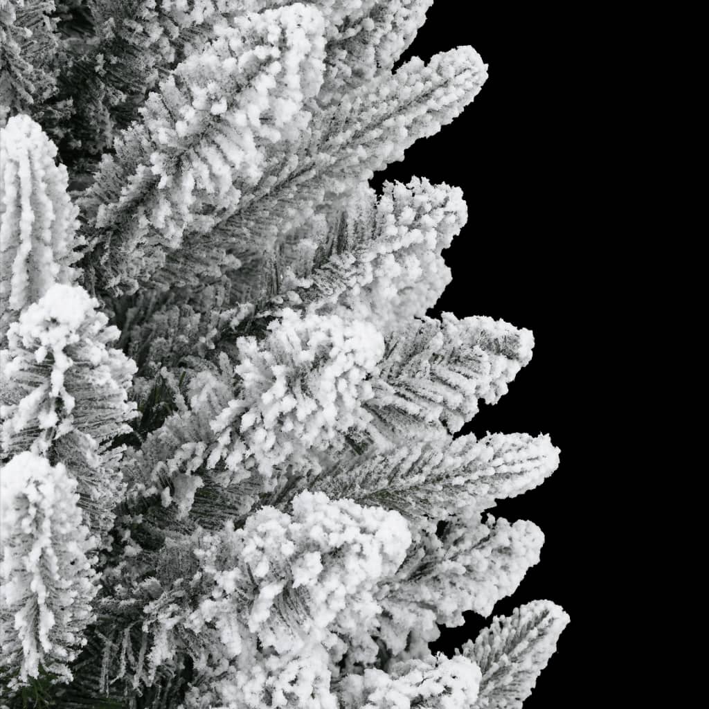 Árvore de natal artificial com neve PVC & PE 240 cm