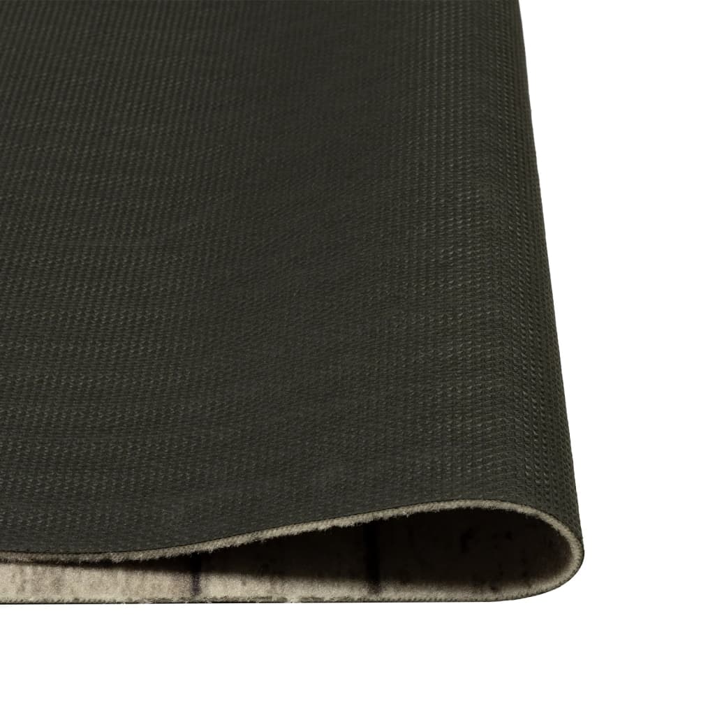 Tapete de cozinha lavável 45x150 cm veludo padrão cerca