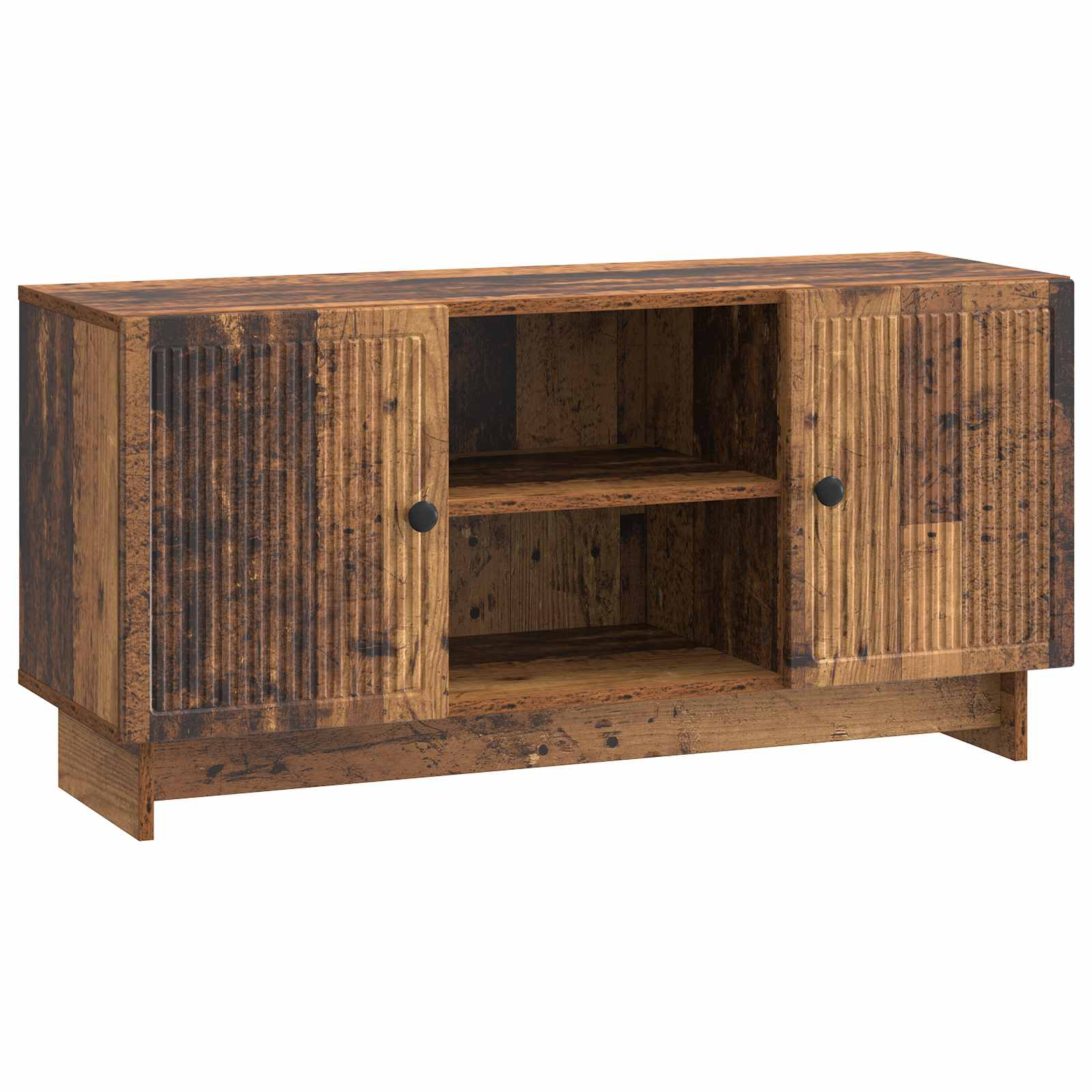 Gabinete para TV 102 x 34,5 x 50 cm madeira antiga
