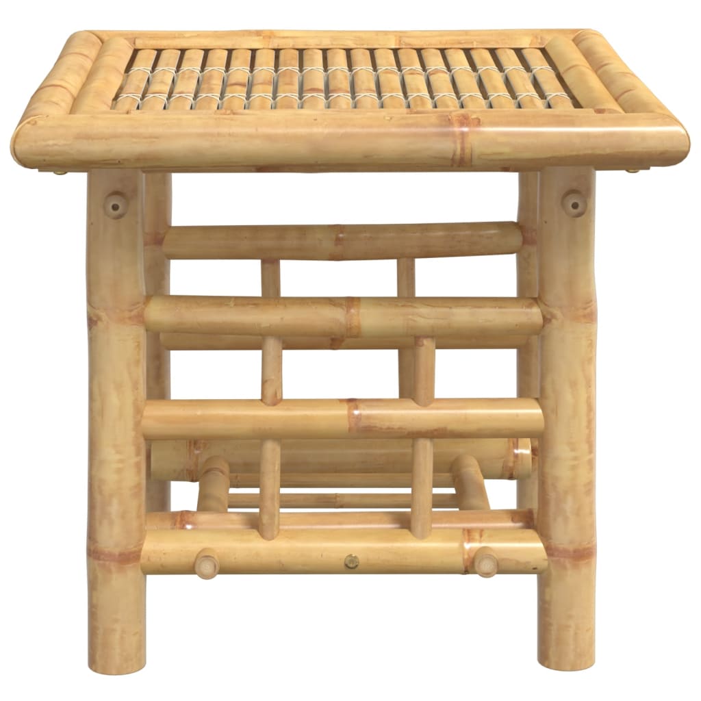 Mesa de apoio 45x45x45 cm bambu