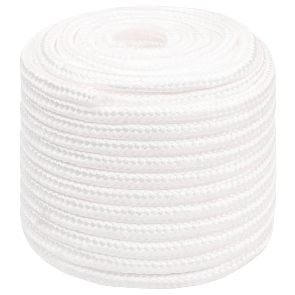 Corda de barco 18 mm 50 m polipropileno branco completo