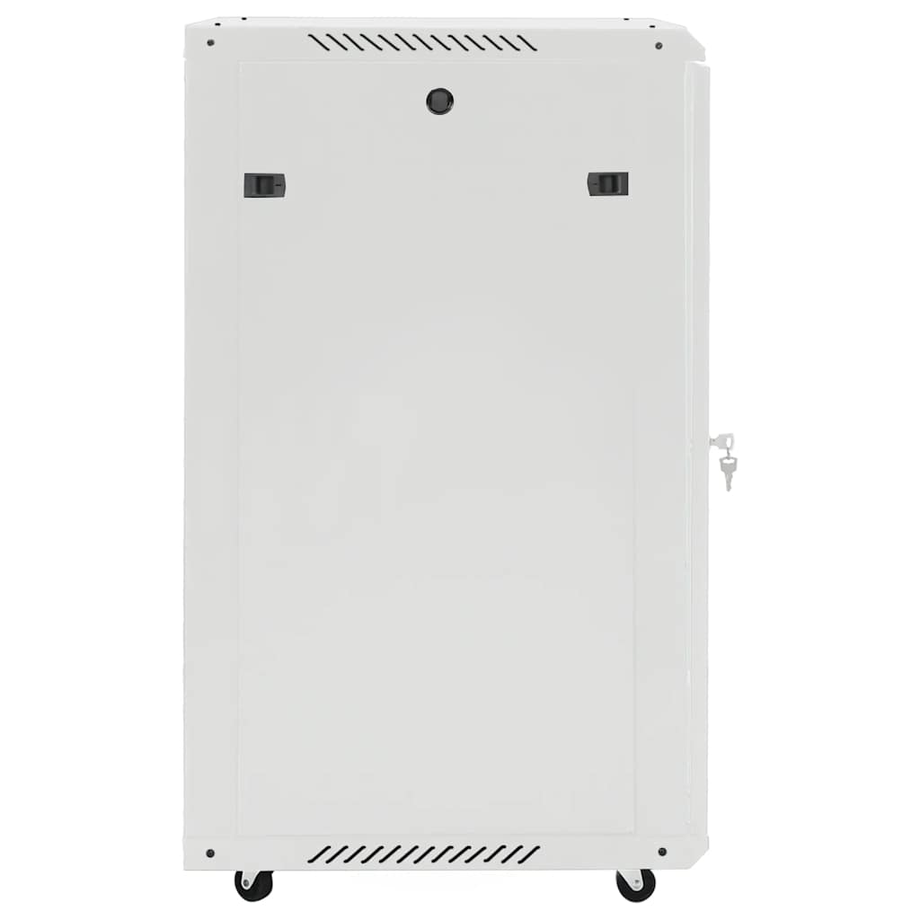 Armário bastidor 18u c/ pés giratórios 19" ip20 60x60x100 cm