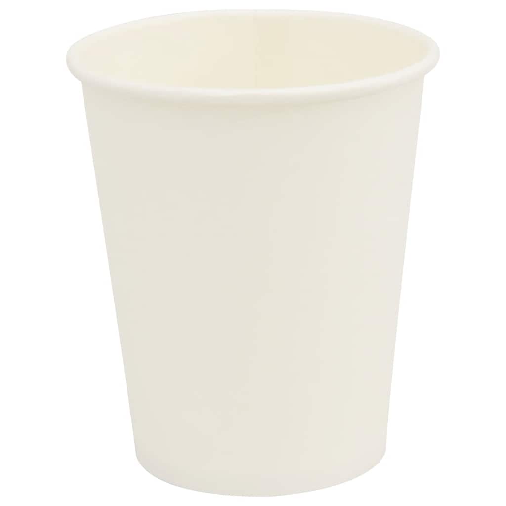 Copos de café de papel com tampas 1000 pcs 8oz 200ml