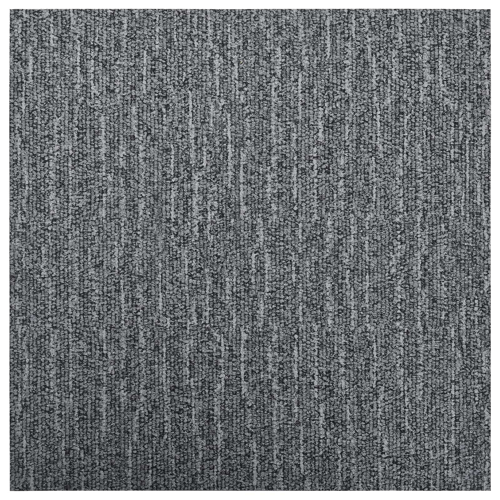 Pranchas de piso autoadesivo cinza e cinza claro 30,5 x 30,5 cm