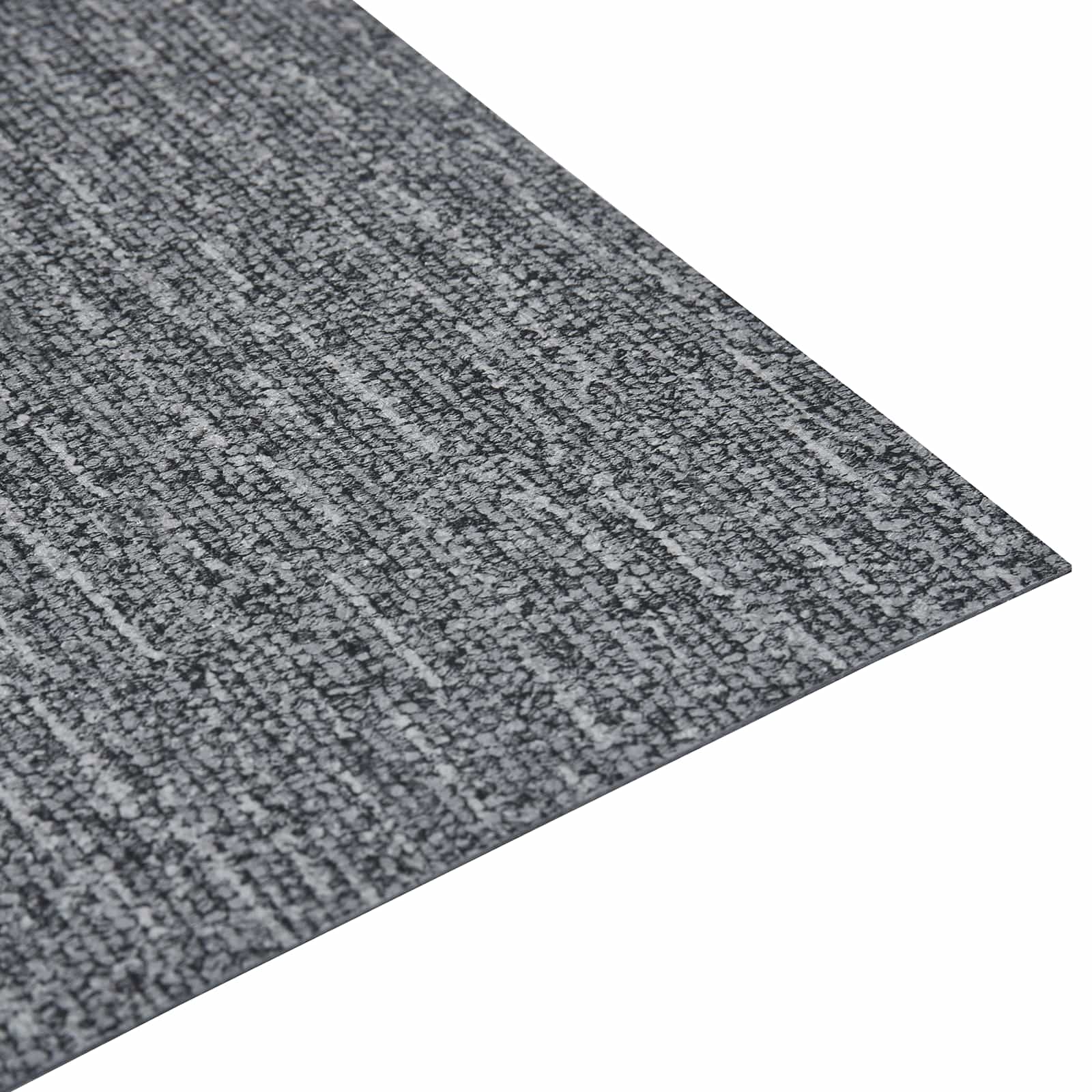 Pranchas de piso autoadesivo cinza e cinza claro 30,5 x 30,5 cm