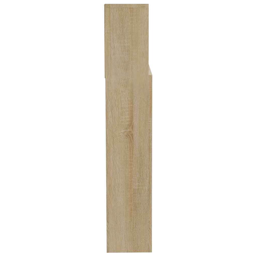 Armário de cabeceira 200x19x103,5 cm cor carvalho sonoma